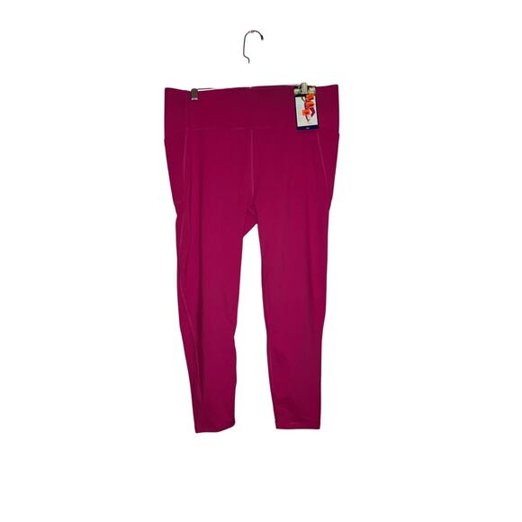 NWT Gap Fit bright pink athletic leggings size XXL - Picture 1 of 8